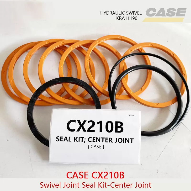 CASE CX210B Center Connector Seal Kit KRA11190 Rotating Joint ROI Seal Kit
